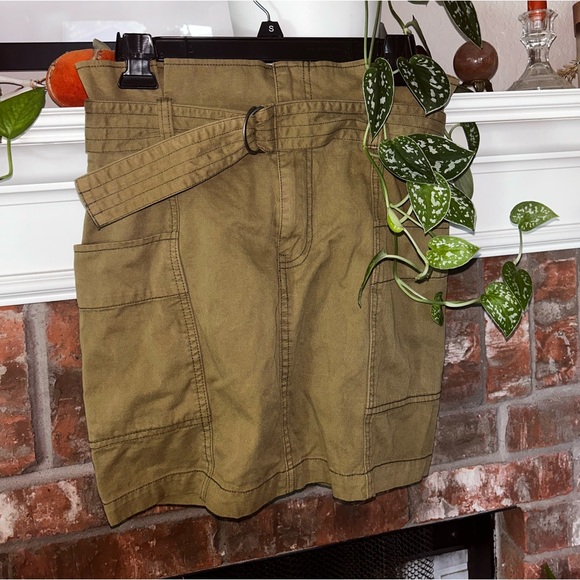 Wild Fable Army Green Mini Skirt - Picture 3 of 3